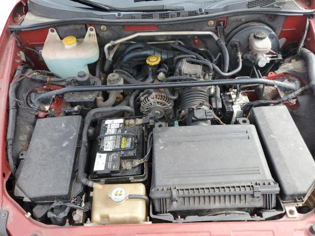 JM1FE173680214164 - 2008 MAZDA RX8 RED photo 11