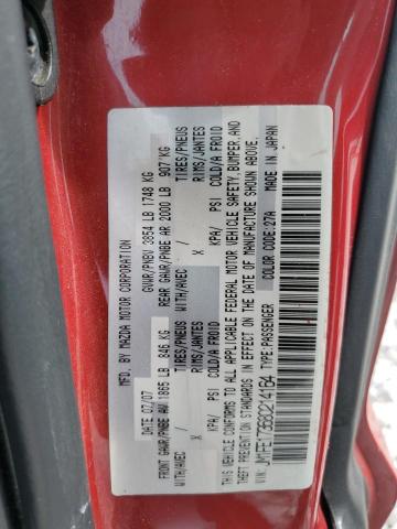 JM1FE173680214164 - 2008 MAZDA RX8 RED photo 12