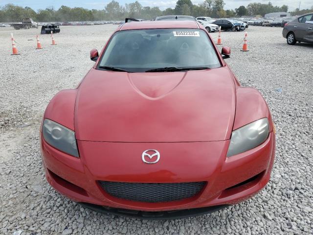 JM1FE173680214164 - 2008 MAZDA RX8 RED photo 5