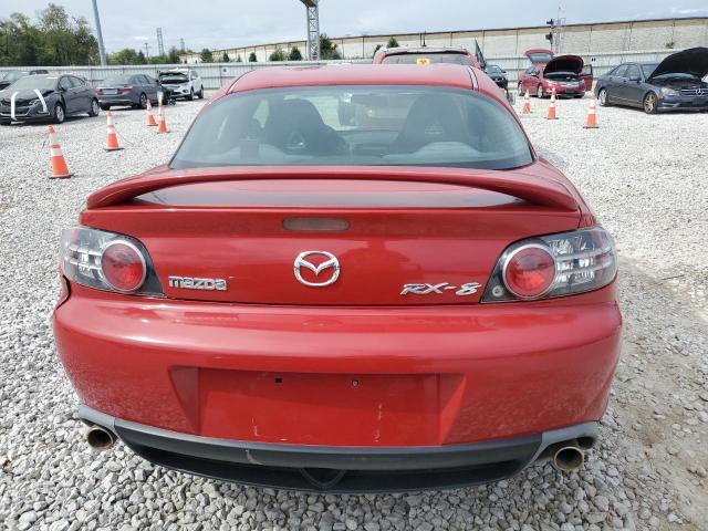JM1FE173680214164 - 2008 MAZDA RX8 RED photo 6