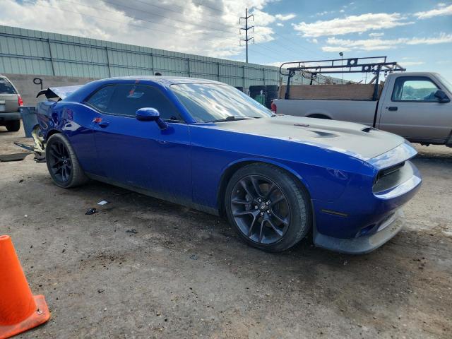 2C3CDZFJ2NH160328 - 2022 DODGE CHALLENGER R/T SCAT PACK BLUE photo 4
