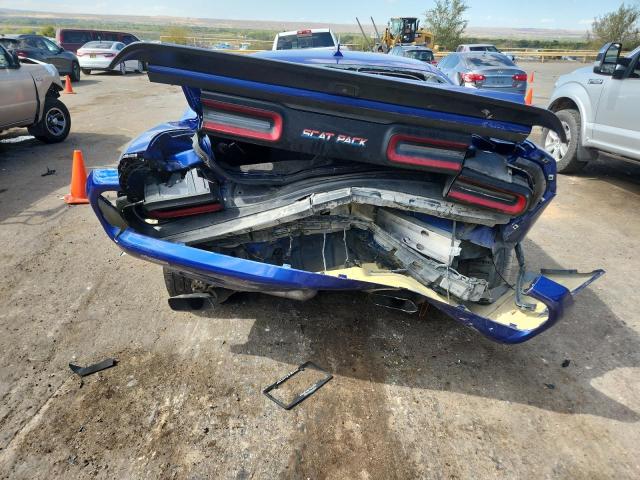 2C3CDZFJ2NH160328 - 2022 DODGE CHALLENGER R/T SCAT PACK BLUE photo 6
