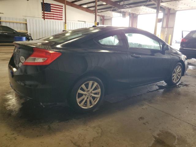 2HGFG3B8XCH524350 - 2012 HONDA CIVIC EX BLACK photo 3