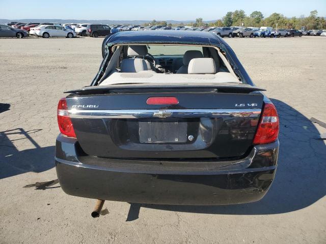 1G1ZT52855F178210 - 2005 CHEVROLET MALIBU LS შავი ფოტო 6