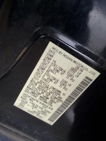 5N1AR18U76C680148 - 2006 NISSAN PATHFINDER LE შავი ფოტო 13