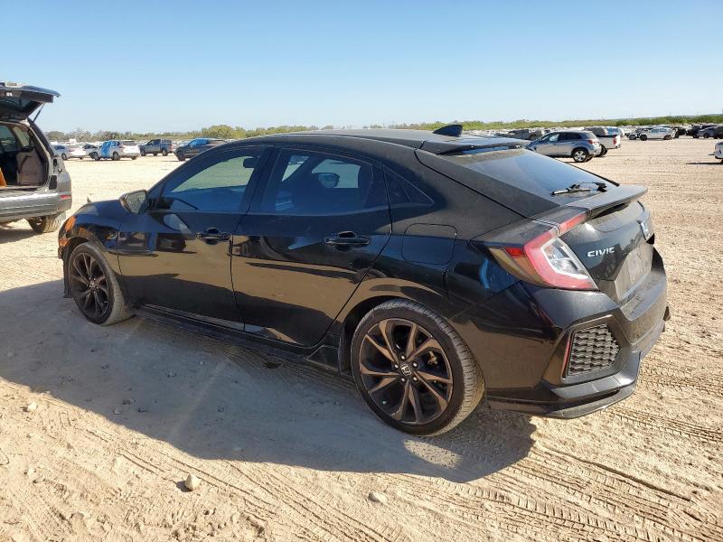 SHHFK7H94HU215389 - 2017 HONDA CIVIC SPORT TOURING BLACK photo 2