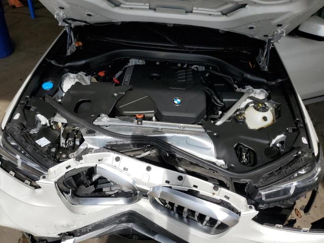 5UX53DP01P9R65819 - 2023 BMW X3 XDRIVE30I WHITE photo 11
