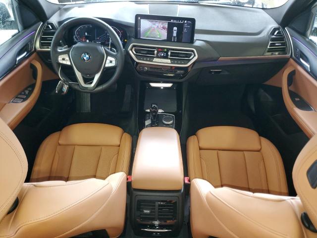 5UX53DP01P9R65819 - 2023 BMW X3 XDRIVE30I WHITE photo 8