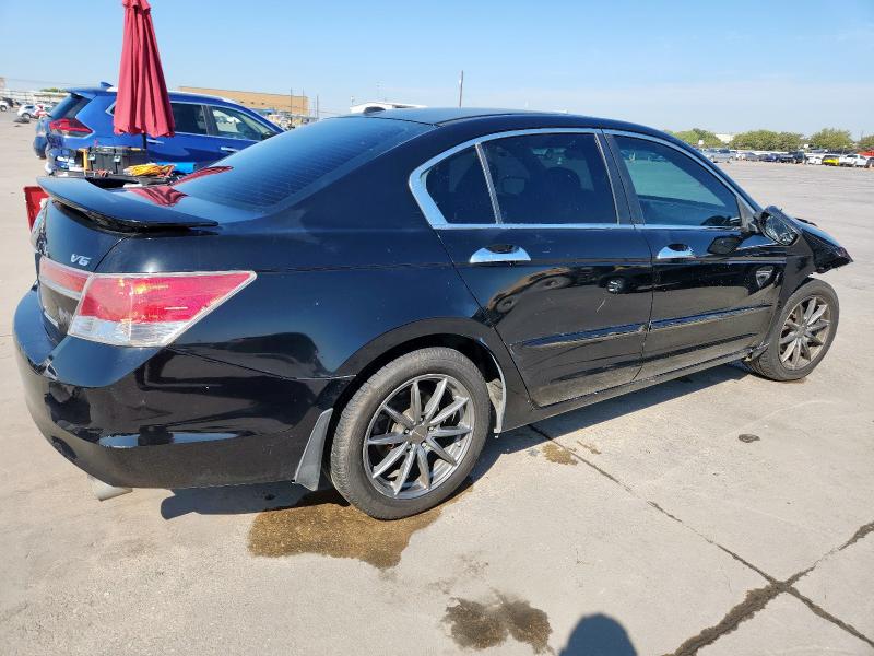 1HGCP3F84CA023143 - 2012 HONDA ACCORD EXL BLACK photo 3