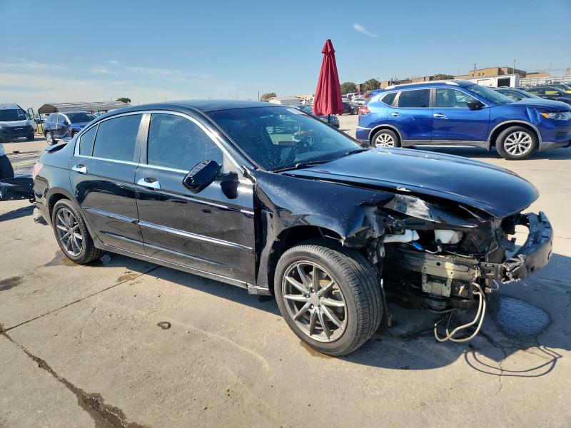 1HGCP3F84CA023143 - 2012 HONDA ACCORD EXL BLACK photo 4