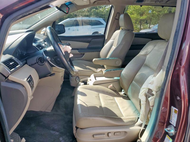 5FNRL5H68CB020815 - 2012 HONDA ODYSSEY EXL Tünd qırmızı foto 7