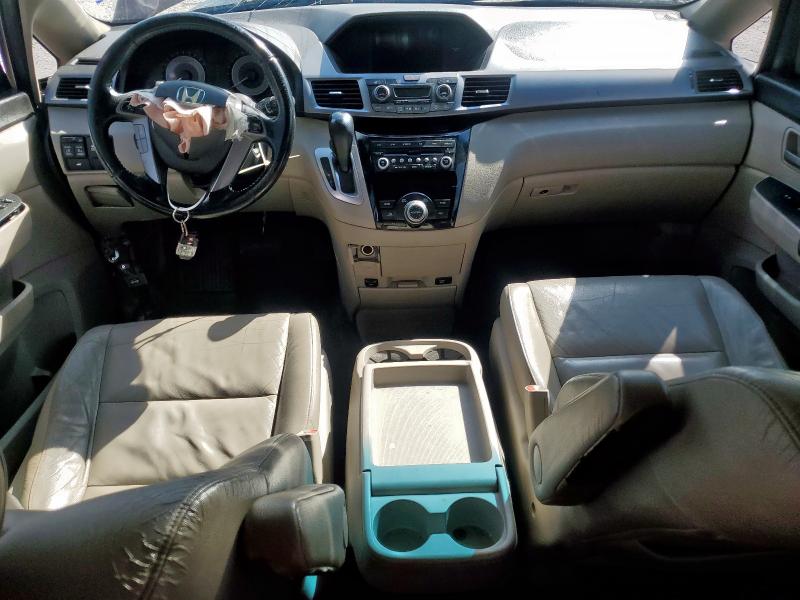 5FNRL5H68CB020815 - 2012 HONDA ODYSSEY EXL Tünd qırmızı foto 8