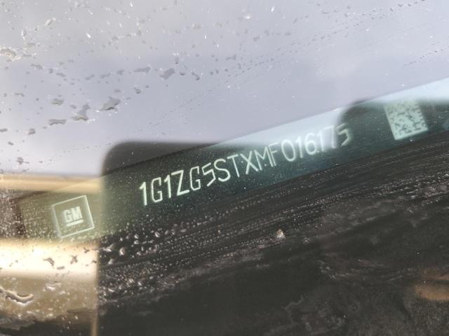 1G1ZG5STXMF016175 - 2021 CHEVROLET MALIBU RS 银色 照片 12