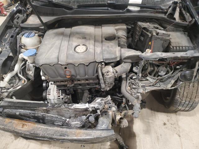 WVWDA7AJXAW280524 - 2010 VOLKSWAGEN GOLF BLACK photo 11