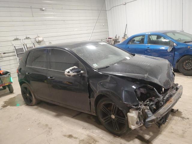 WVWDA7AJXAW280524 - 2010 VOLKSWAGEN GOLF BLACK photo 4