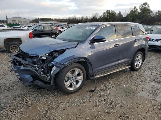 2017 TOYOTA HIGHLANDER LIMITED, 