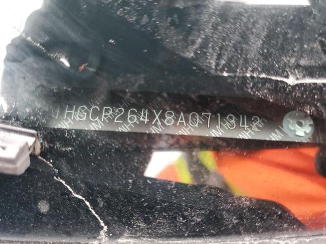 1HGCP264X8A071342 - 2008 HONDA ACCORD LXP ნაცრისფერი ფოტო 12