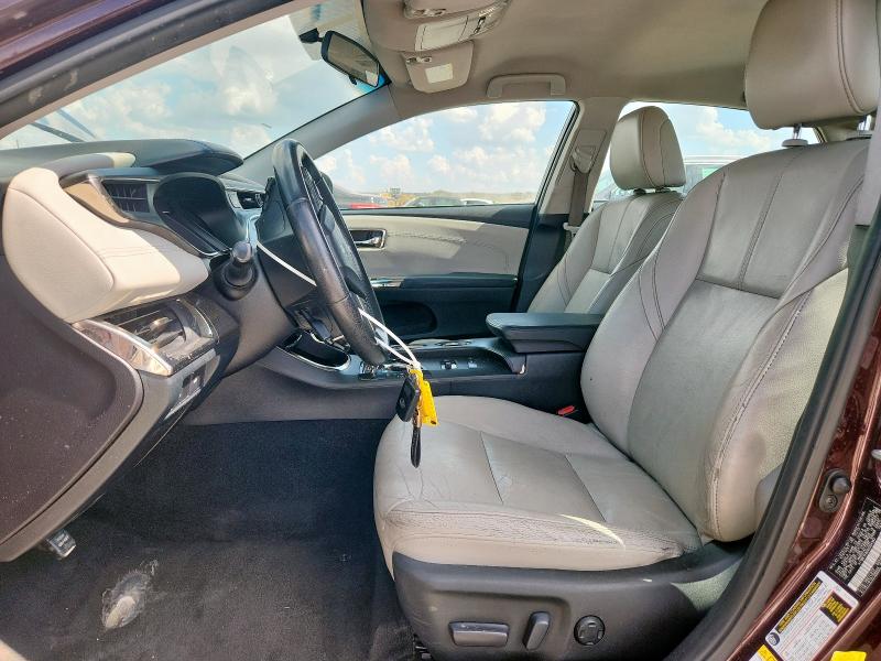 4T1BK1EB6GU204383 - 2016 TOYOTA AVALON XLE Marron photo 7