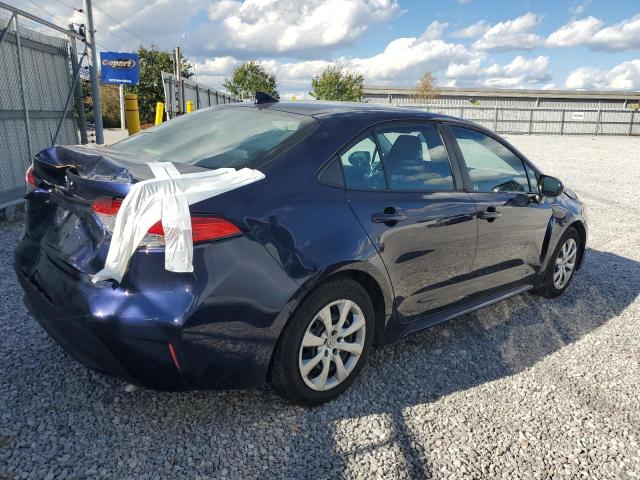 5YFEPMAE9MP238590 - 2021 TOYOTA COROLLA LE ლურჯი ფოტო 3