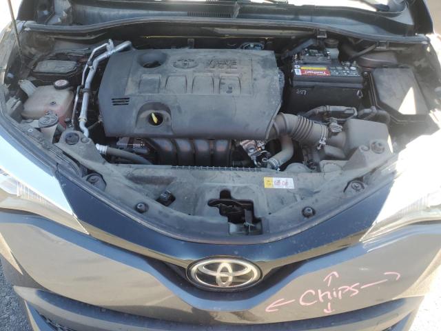 JTNKHMBXXL1082333 - 2020 TOYOTA C-HR XLE GRAY photo 11