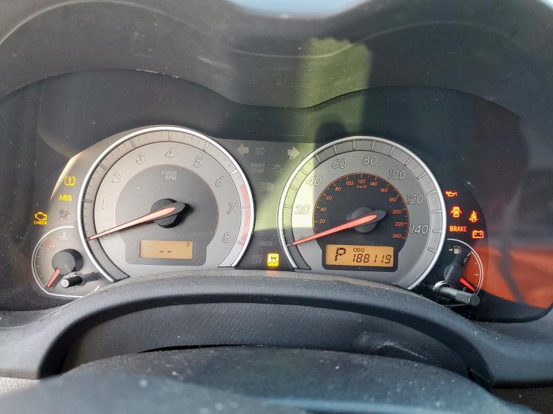 2T1BU4EE1AC506484 - 2010 TOYOTA COROLLA BASE Gümüş foto 9