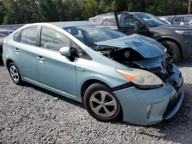 JTDKN3DU7D1707444 - 2013 TOYOTA PRIUS 蓝色 照片 4