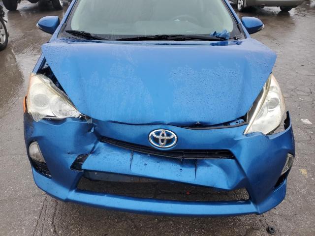 JTDKDTB31D1537188 - 2013 TOYOTA PRIUS C 蓝色 照片 11