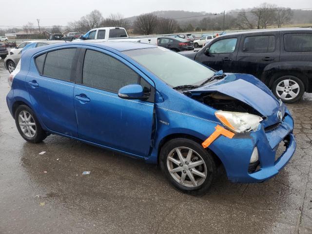 JTDKDTB31D1537188 - 2013 TOYOTA PRIUS C 蓝色 照片 4