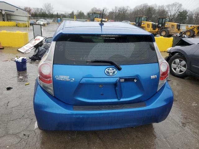 JTDKDTB31D1537188 - 2013 TOYOTA PRIUS C 蓝色 照片 6