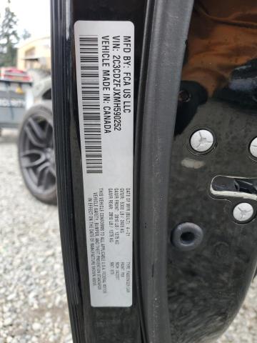 2C3CDZFJXMH590252 - 2021 DODGE CHALLENGER R/T SCAT PACK BLACK photo 13