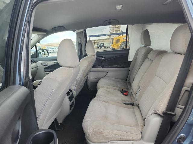 5FNYF5H10JB026029 - 2018 HONDA PILOT LX ლურჯი ფოტო 11