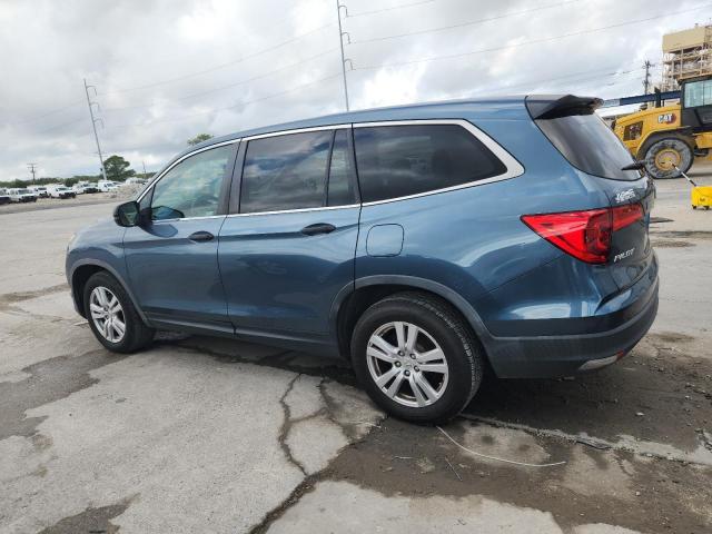 5FNYF5H10JB026029 - 2018 HONDA PILOT LX ლურჯი ფოტო 2