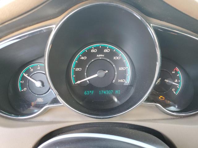 1G1ZE5E72AF110244 - 2010 CHEVROLET MALIBU LTZ შავი ფოტო 9