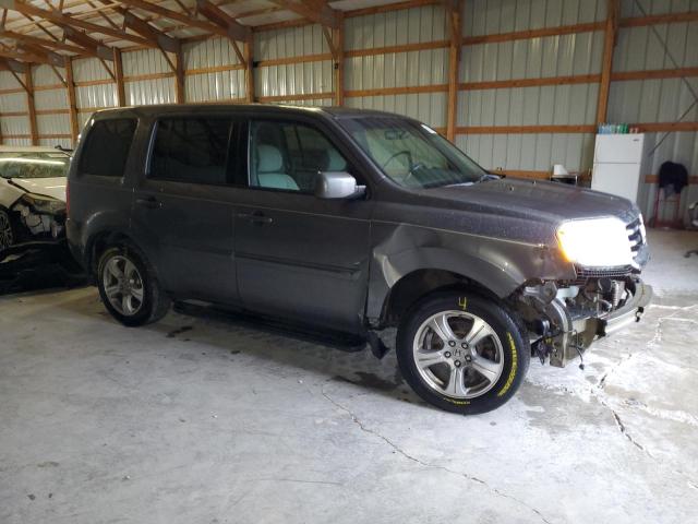 5FNYF4H47DB044360 - 2013 HONDA PILOT EX GRAY photo 4