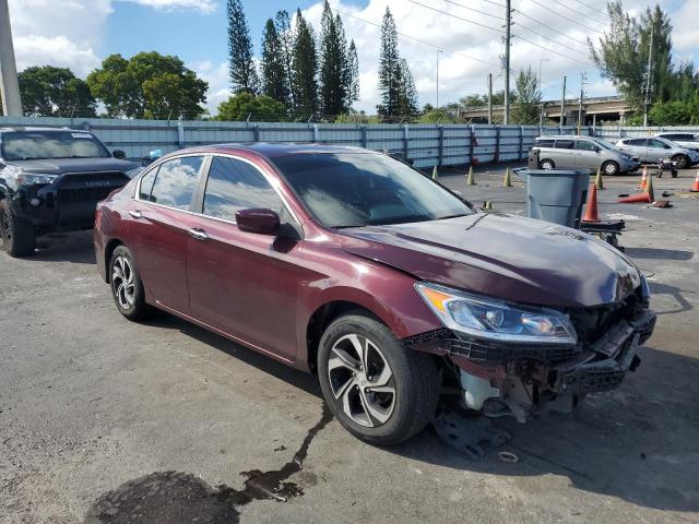 1HGCR2F34HA232480 - 2017 HONDA ACCORD LX 勃艮第红 照片 4