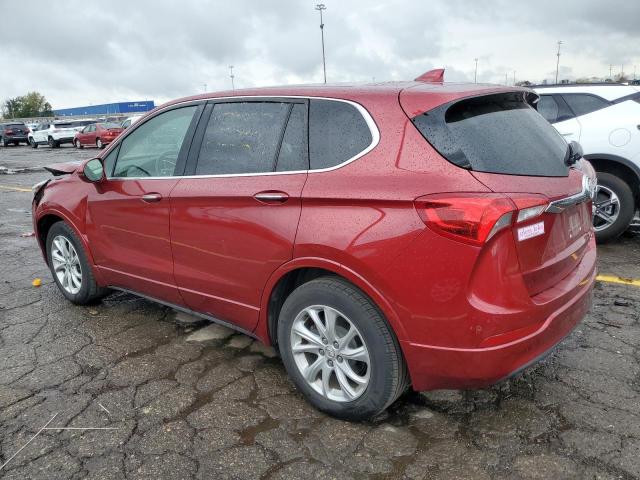LRBFXBSA0KD042525 - 2019 BUICK ENVISION PREFERRED Червоний фото 2