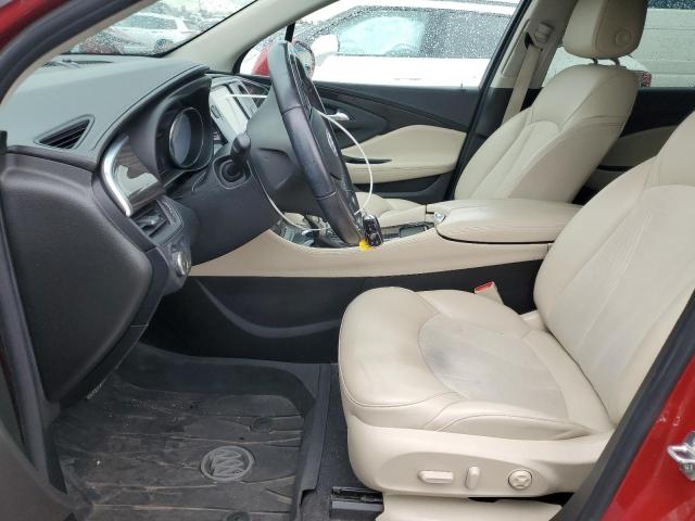 LRBFXBSA0KD042525 - 2019 BUICK ENVISION PREFERRED Червоний фото 7