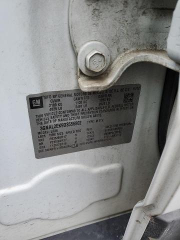 3GNAL2EK9DS556802 - 2013 CHEVROLET CAPTIVA LS 白色 照片 12