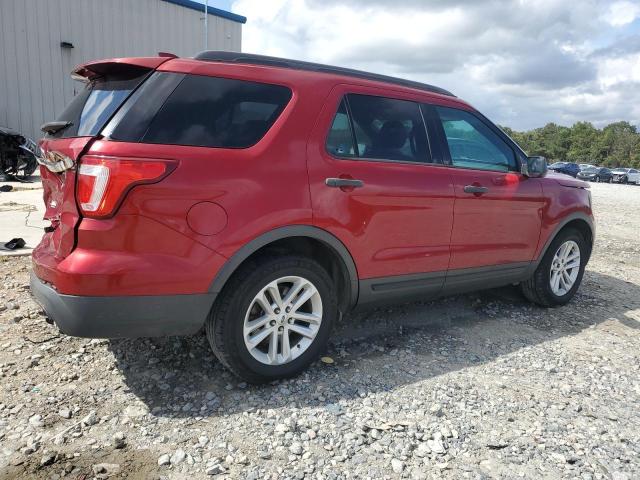 1FM5K7B85HGC99267 - 2017 FORD EXPLORER RED photo 3