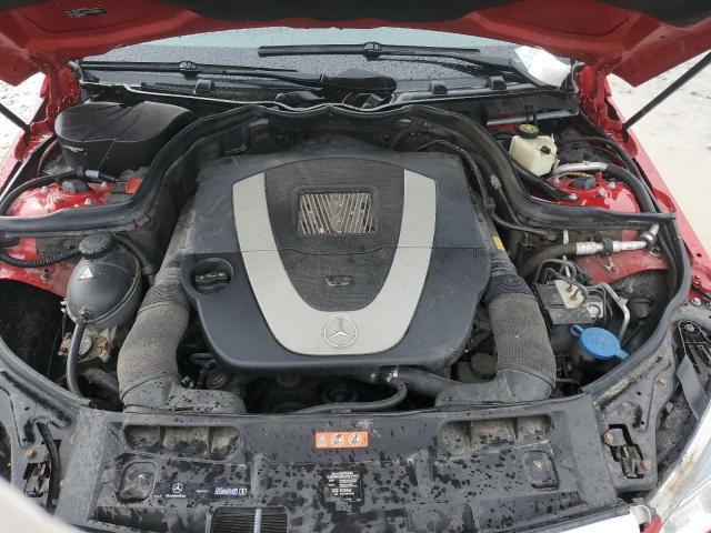 WDDGF81X49F205716 - 2009 MERCEDES-BENZ C 300 4MATIC RED photo 11