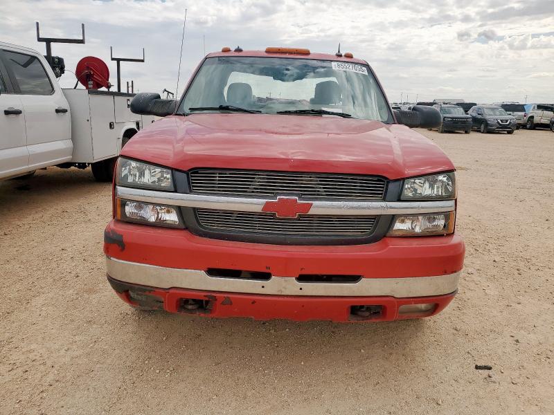 1GCJK33103F206943 - 2003 CHEVROLET SILVERADO K3500 RED photo 5