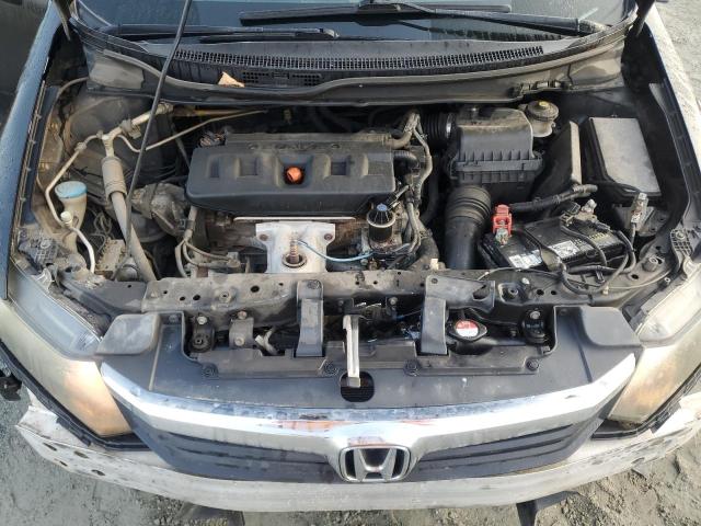 19XFB2F56CE088776 - 2012 HONDA CIVIC LX BLACK photo 11