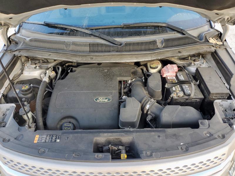 1FM5K7B87FGB10342 - 2015 FORD EXPLORER SILVER photo 12