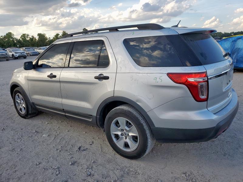 1FM5K7B87FGB10342 - 2015 FORD EXPLORER SILVER photo 2