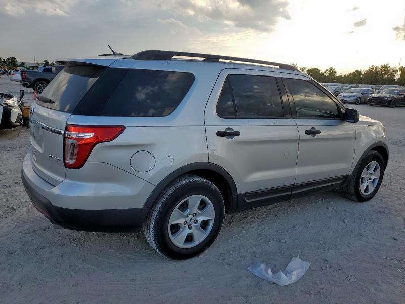 1FM5K7B87FGB10342 - 2015 FORD EXPLORER SILVER photo 3