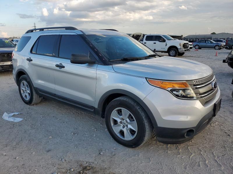 1FM5K7B87FGB10342 - 2015 FORD EXPLORER SILVER photo 4