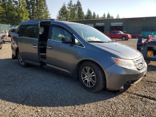 5FNRL5H67DB032147 - 2013 HONDA ODYSSEY EXL ნაცრისფერი ფოტო 4