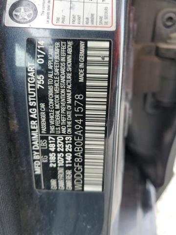 WDDGF8AB0EA941578 - 2014 MERCEDES-BENZ C 300 4MATIC GRAY photo 12