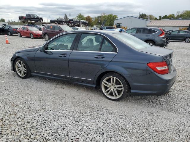 WDDGF8AB0EA941578 - 2014 MERCEDES-BENZ C 300 4MATIC GRAY photo 2