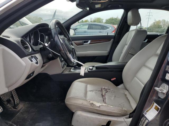 WDDGF8AB0EA941578 - 2014 MERCEDES-BENZ C 300 4MATIC GRAY photo 7